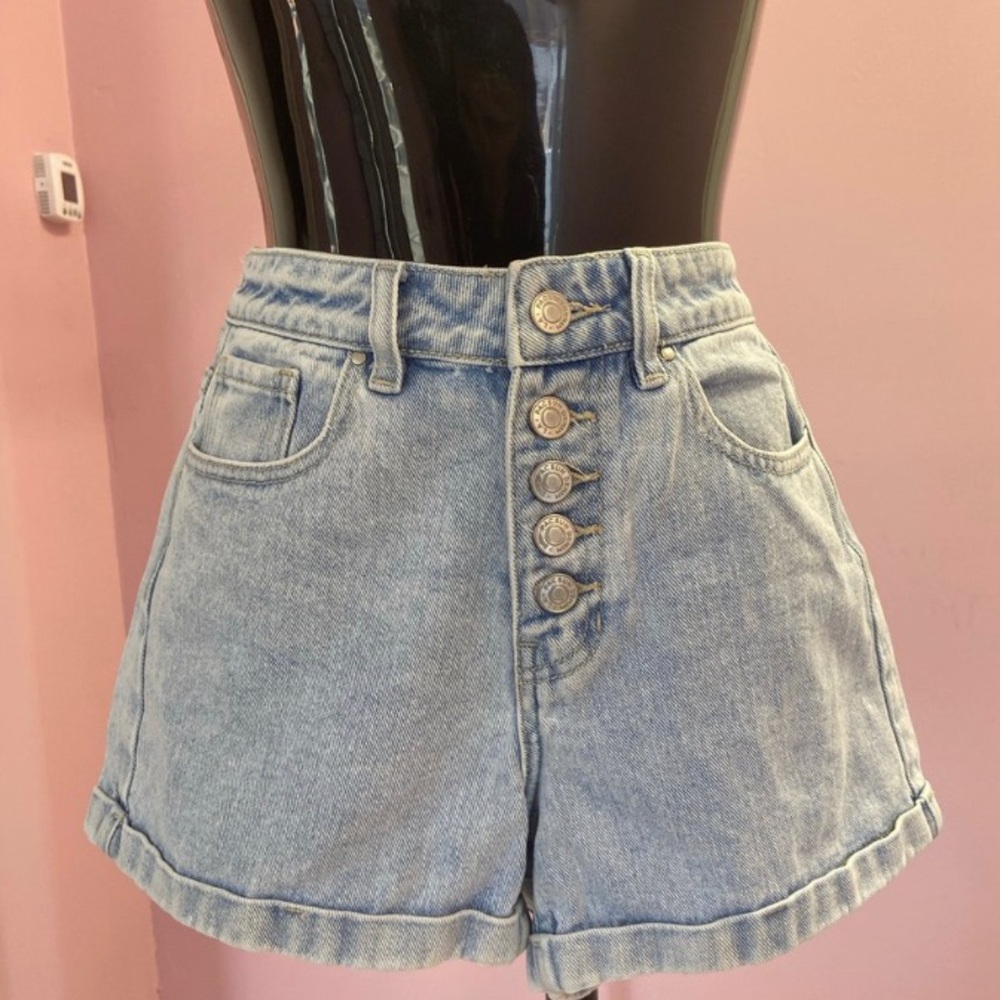 High Waisted jean shorts